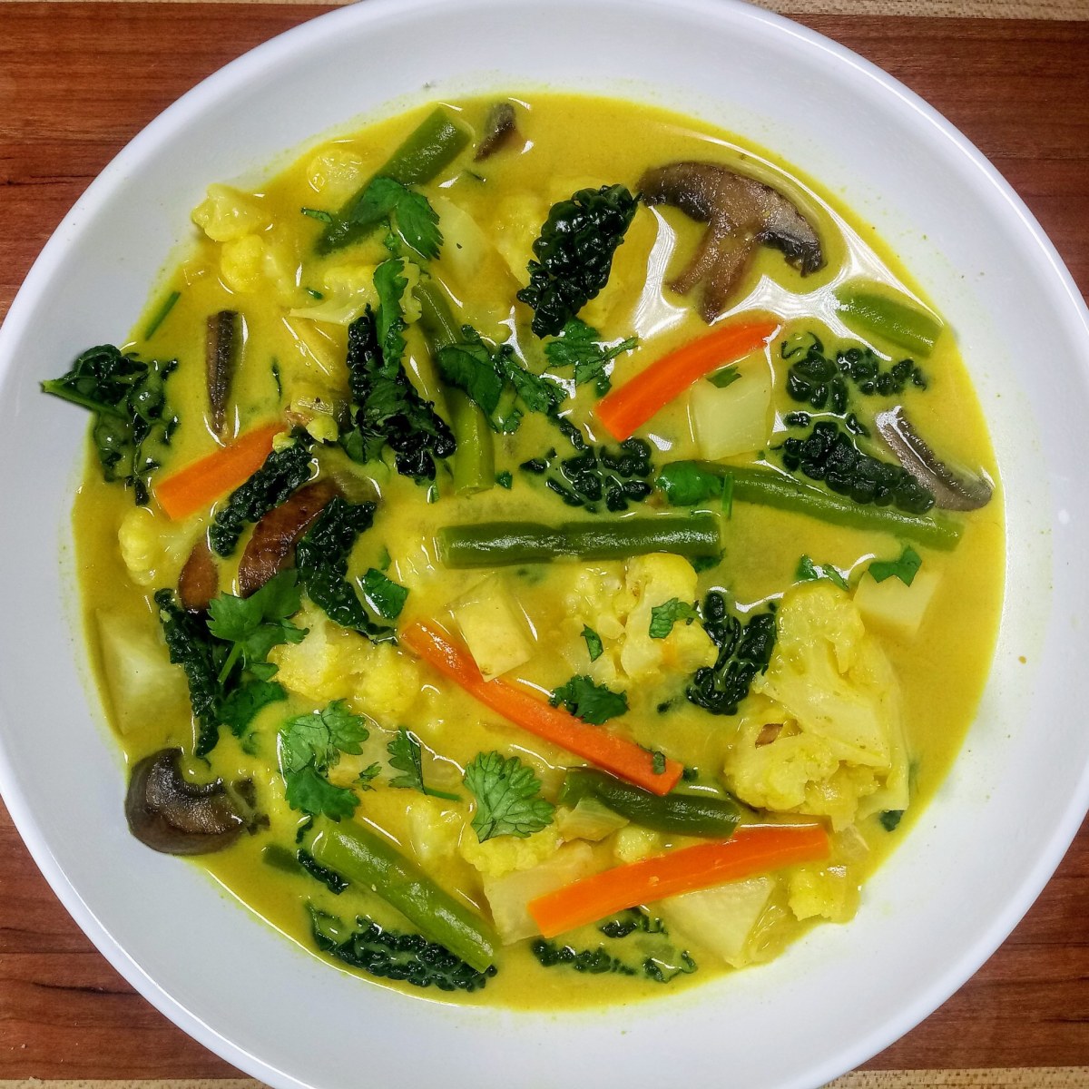 “Whatever’s in the Fridge” Thai Coconut Soup